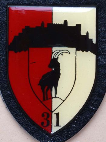 Coat of arms (crest) of the 31st Jaeger Battalion, Austrian Army