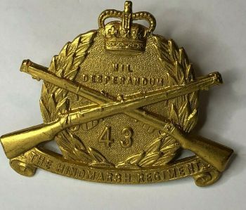 Coat of arms (crest) of the 43rd Battalion (The Hindmarsh Regiment), Australia