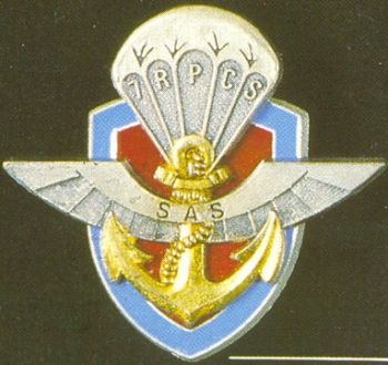 Blason de 7th Parachute Command and Support Regiment, French Army/Arms (crest) of 7th Parachute Command and Support Regiment, French Army