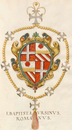 Arms of Giovanni Battista Orsini (Grandmaster)