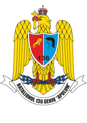 136th Engineer Battalion Apulum, Romanian Army.png