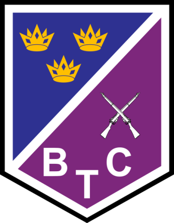 Coat of arms (crest) of the 1 Brigade Training Centre, Irish Army