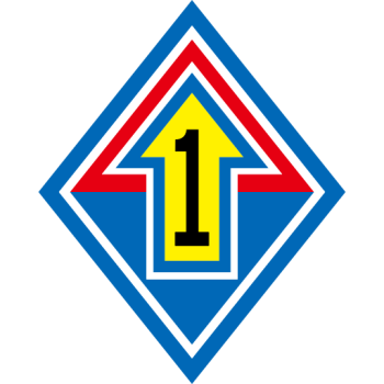 Coat of arms (crest) of the 1st Armoured Brigade, Republic of Korea Army
