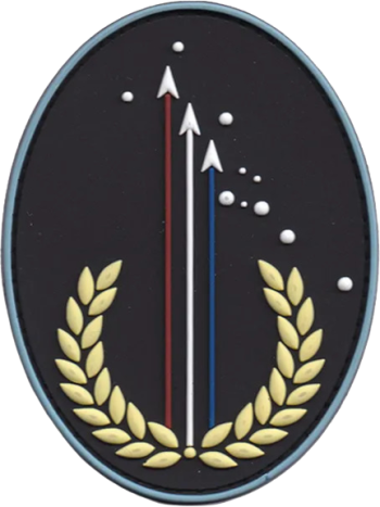 Coat of arms (crest) of the 98th Space Range Squadron, US Space Force