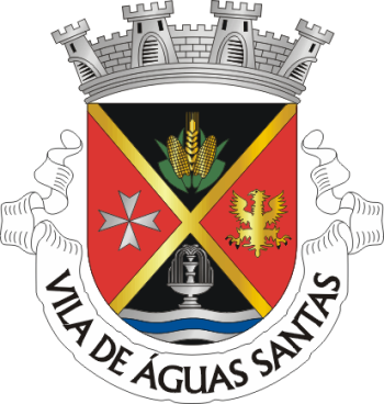 Brasão de Águas Santas (Maia)/Arms (crest) of Águas Santas (Maia)