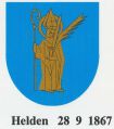 Wapen van Helden/Coat of arms (crest) of Helden
