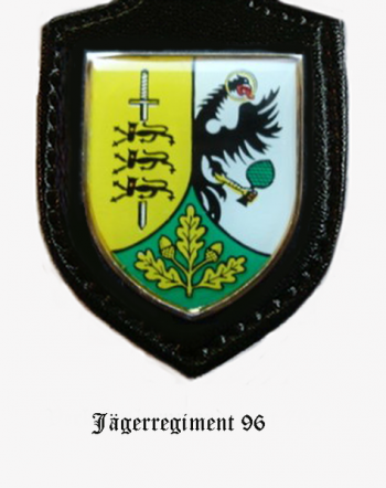 Blason de Jaeger Regiment 96, German Army/Arms (crest) of Jaeger Regiment 96, German Army