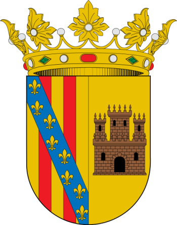 Escudo de La Vall d'Alcalà/Arms (crest) of La Vall d'Alcalà