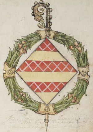 Arms of Christine de Bernaige