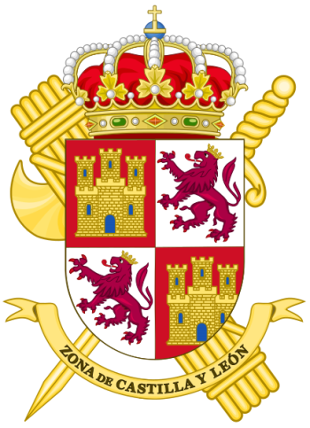 Arms of XII Zone - Castille & León, Guardia Civil