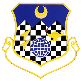 Coat of arms (crest) of the 3490th Technical Training Group, US Air Force