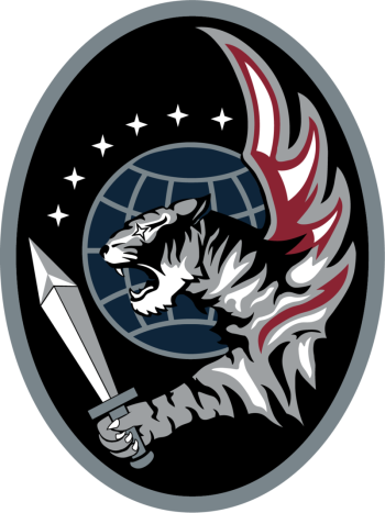 Coat of arms (crest) of the 614th Combat Training Squadron, US Space Force