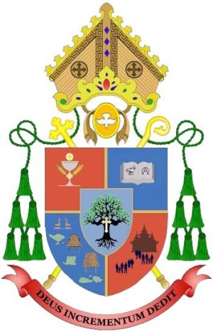 Arms of Silvester Tung Kiem San