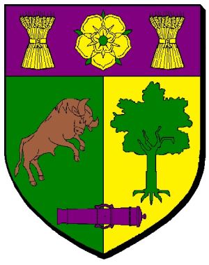 Blason de Roussines (Charente)