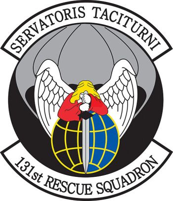 Coat of arms (crest) of the 131st Rescue Squadron, California Air National Guard