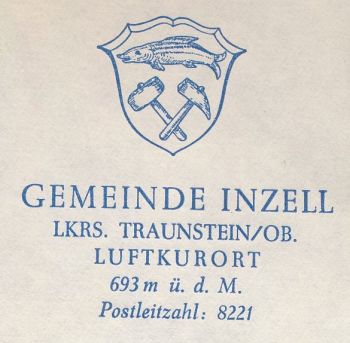 Wappen von Inzell/Coat of arms (crest) of Inzell
