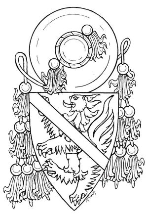 Arms (crest) of Guglielmo Longhi