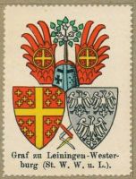 Wappen Graf zu Leiningen-Westerburg