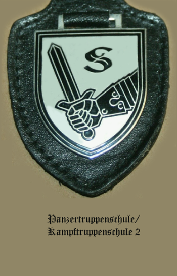 Coat of arms (crest) of the Armoured Troops School/Combat Arms Troops School 2, German Army