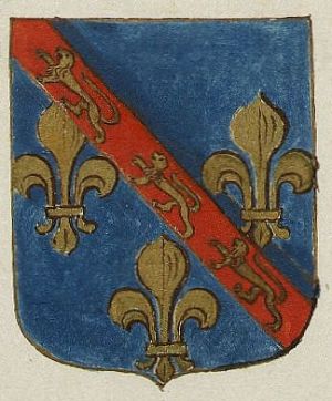 Arms (crest) of Isabelle de Bourbon-Vendôme