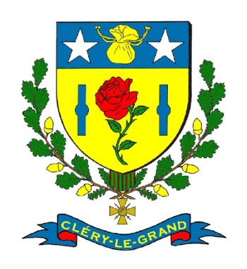 Blason de Cléry-le-Grand/Arms (crest) of Cléry-le-Grand
