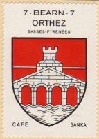 Blason d'Orthez/Arms of Orthez