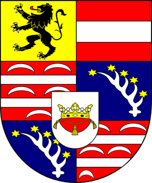 Arms of Leopold Anton Eleutherius von Firmian