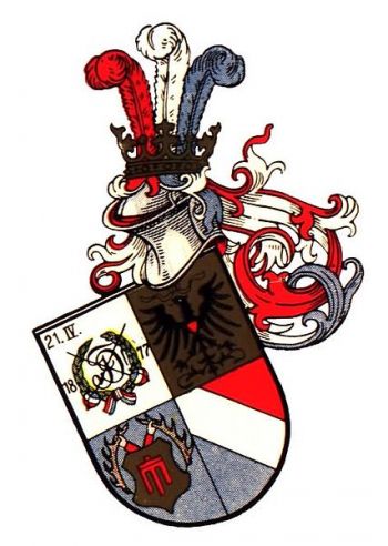 Wappen von Tübinger Burschenschaft Derendingia/Arms (crest) of Tübinger Burschenschaft Derendingia