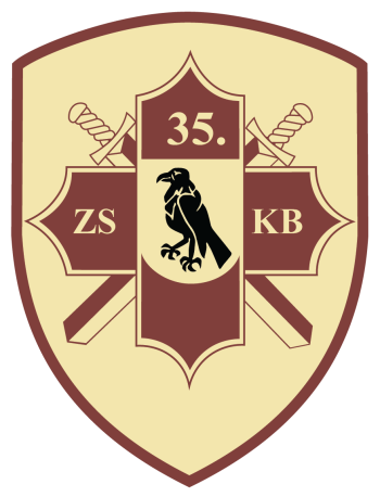 Coat of arms (crest) of the 35th Infantry Battalion, Latvian National Guard