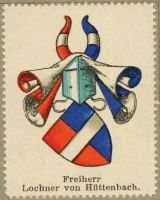 Wappen Freiherr Lochner von Hüttenbach