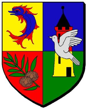 Blason de Colombe (Isère)/Arms (crest) of Colombe (Isère)