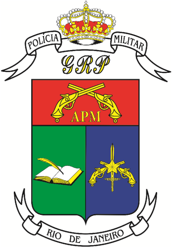 Coat of arms (crest) of João VI Military Police Academy, Rio de Janeiro