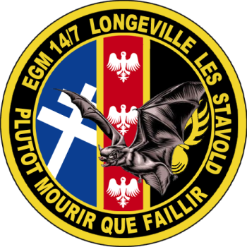Coat of arms (crest) of the Mobile Gendarmerie Squadron 14-7, France