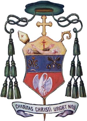 Arms (crest) of Hieronymus Maria Mileta