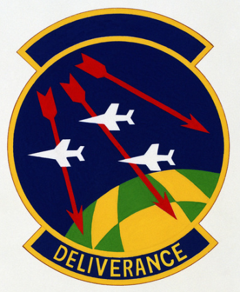 Coat of arms (crest) of the 357th Tactical Airlift Squadron, US Air Force