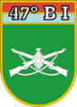 47th Motorized Infantry Battalion, Brazilian Army.png