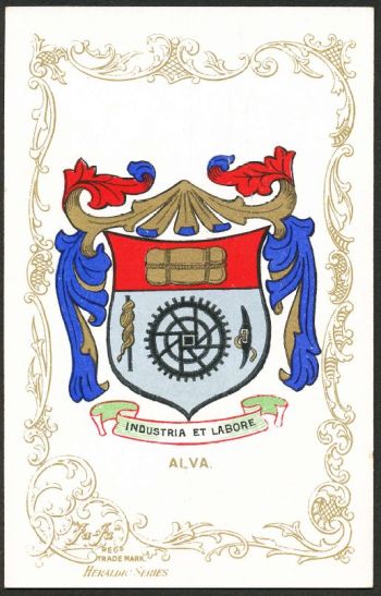 Arms (crest) of Alva (Scotland)