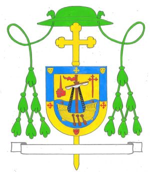 Arms (crest) of Colin Aloysius MacPherson