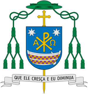 Arms (crest) of Francisco José Villas-Boas Senra de Faria Coelho