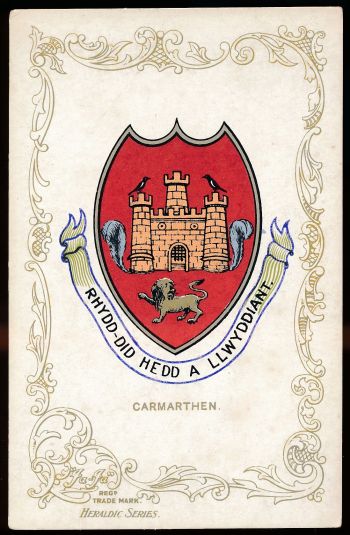 Coat of arms (crest) of Carmarthen