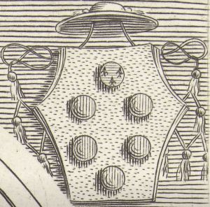 Arms (crest) of Leopoldo de’ Medici