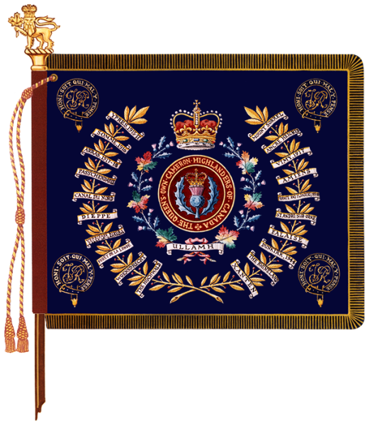 File:The Queen's Own Cameron Highlanders of Canada, Canadian Army2.png