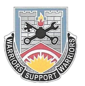 Arms of 231st Support Battalion, North Dakota Army National Guard