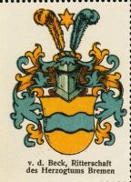 Wappen von der Beck