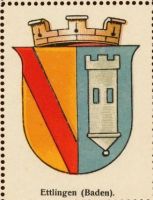 Wappen von Ettlingen/Arms (crest) of Ettlingen