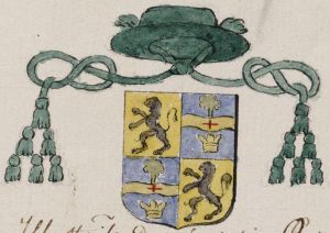 Arms (crest) of Servaas de Quinckere