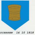 Wapen van Diessen/Coat of arms (crest) of Diessen