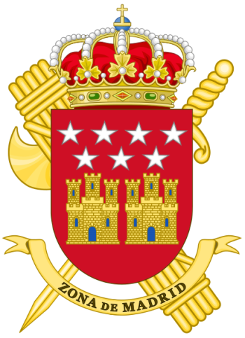 Coat of arms (crest) of I Zone - Madrid Region, Guardia Civil