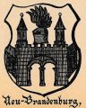 Wappen von Neu-Brandenburg/ Arms of Neu-Brandenburg