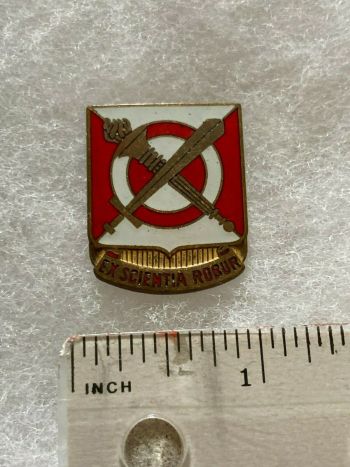 Coat of arms (crest) of Ohio State University Reserve Officer Training Corps, US Army